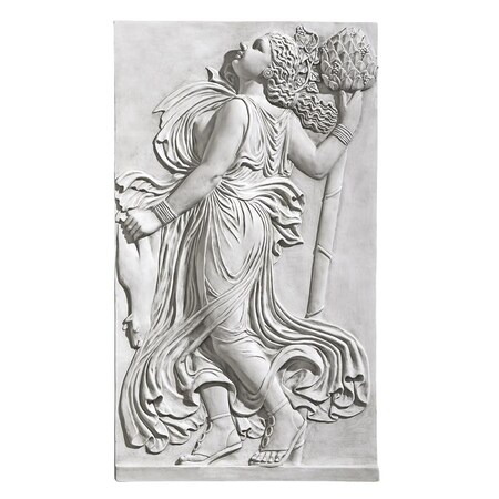 Design Toscano Dancing Greek Maenad with Thyrsus: Right Wall Frieze (5th century BC) KY4055